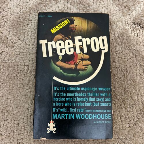 Tree Frog Espionage Thriller Paperback Book by Martin Woodhouse Suspense 1967 - Picture 1 of 12
