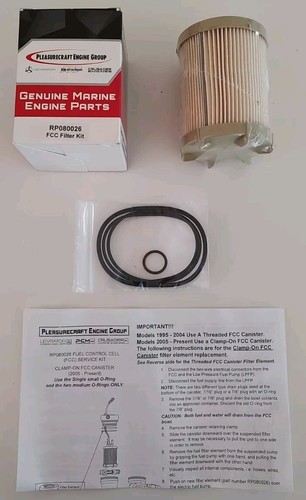 Genuine OEM Crusader RP080026 Fuel Filter Element Pleasurecraft - Picture 1 of 8