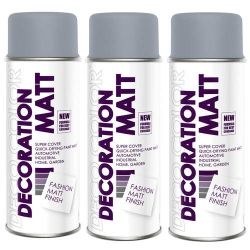 DECO COLOR 3er Sparpack 400ml Lackspray Sprühlack Sprühfarbe Lack Farbe wählbar - Bild 99 von 112