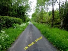 Photo 6x4 Drumlegagh Road South, Envagh Bellway Heading north-west c2015