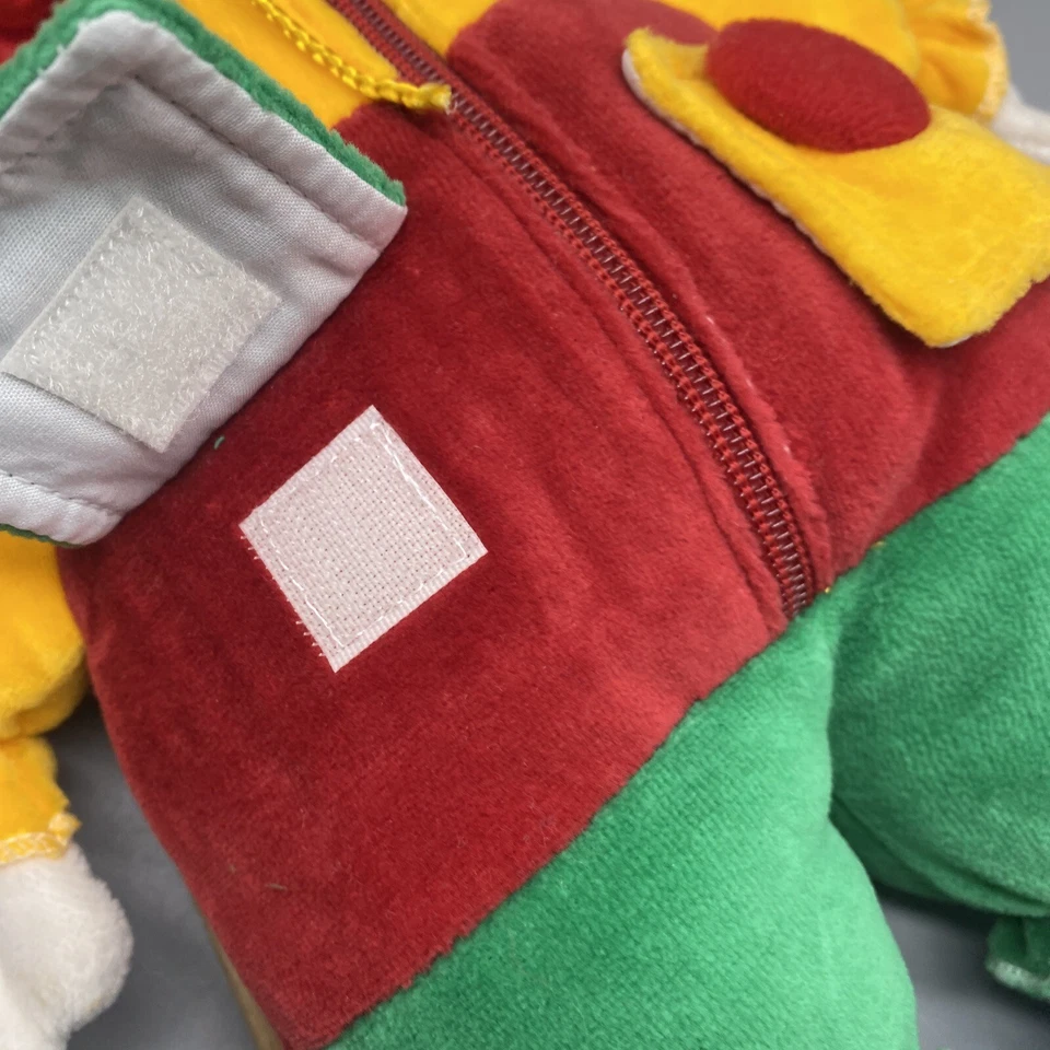 Lote de 4 Juguetes Payaso Niños-Sonajero-Bola Musical-Clapper Madera-Muñeca Vísteme Foto 3 de 4