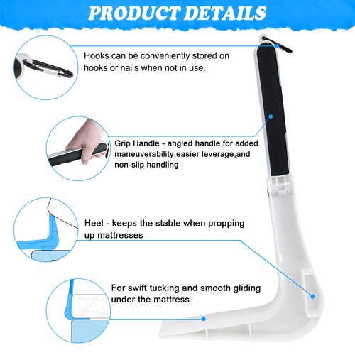 New Portable Foldable Mattress Lifting Tool Practical And Easy To Use Bedroom - Picture 8 of 12