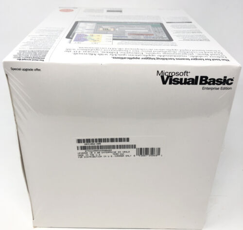 Microsoft Visual Basic Enterprise Ed 4.0 SEALED CD ROM For 95 NT Workstation 3.1 - Picture 8 of 9