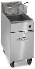 Imperial 40lb Electric Deep Fryer Floor Model w/ (2) Baskets 240v-3ph