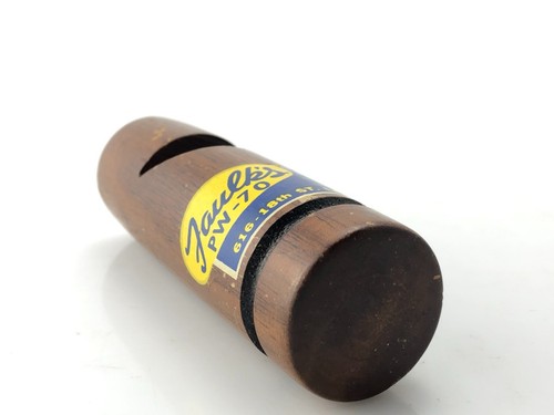 Vintage Faulks PW-70 Pintail Whistle Duck Call Waterfowl Hunting Bird Old Wood - Picture 6 of 6