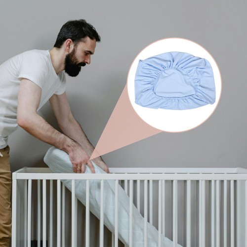 Bettlaken für Babybett, Matratzenbezug, dekoratives Bettlaken für Kleinkinder - Bild 17 von 17