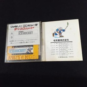 USED Ice Hockey Nintendo Famicom Disk System 1988 FMC-IC