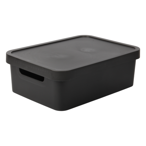 Jolie Max 19L Aufbewahrungsbox mit Deckel. Stapelbarer & nestbarer platzsparender Korb. - Bild 7 von 28