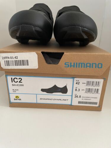 NEW Shimano Sh-IC200 Indoor Bike Shoes - SPD (For Men & Women) Size 42/8.3 - Picture 2 of 7