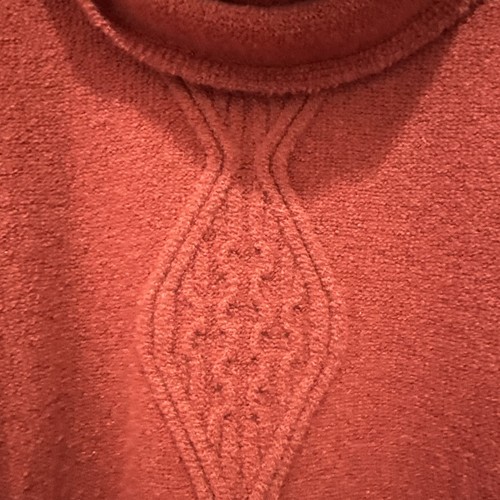 NWT Anthropologie Cashmere Collection Turtleneck Kimono Red Sweater Size Large L - Picture 2 of 7