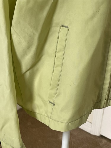 VTG Men’s 1960s Texaco Lime Green Jacket Racing Unitog Made In The USA Tag RARE - Picture 10 of 17