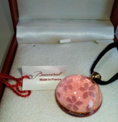 Baccarat 桜　ペンダント BACCARAT Choker Pendant Sakura Limited Edition Cherry Blossom From