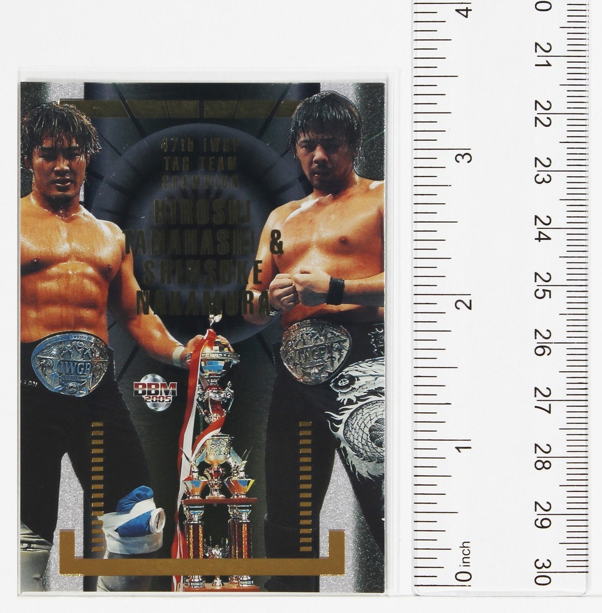 HIROSHI TANAHASHI & SHINSUKE NAKAMURA - 2005 BBM Pro