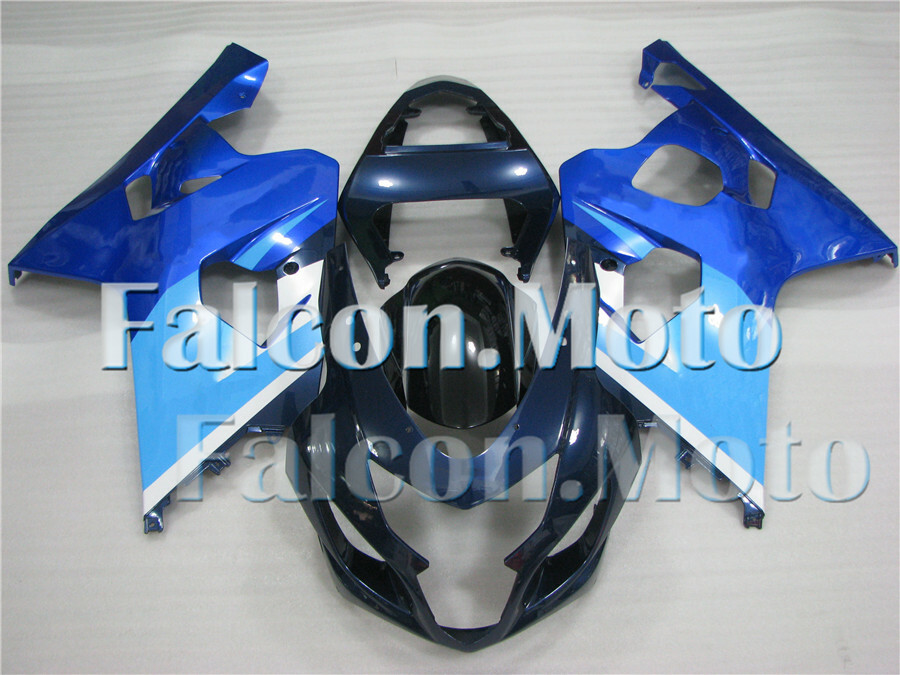 Fairing Fit for SUZUKI 2004 2005 GSXR 600 750 K4 Injection Blue ABS Bodywork aJT image