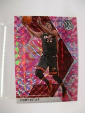 2019-20 Panini Mosaic Mosaic Pink Camo #130 Jimmy Butler HEAT