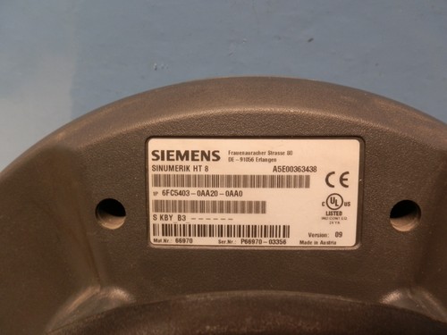 Siemens Sinumerik HT8 6FC5403-0AA20-0AA0 Terminal Panel - Picture 3 of 3