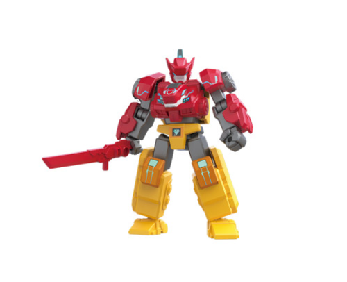 Quantum Heroes Dinoster 4 pollici mini robot action figure RAPTOR STEGO MASA - Foto 7 di 14