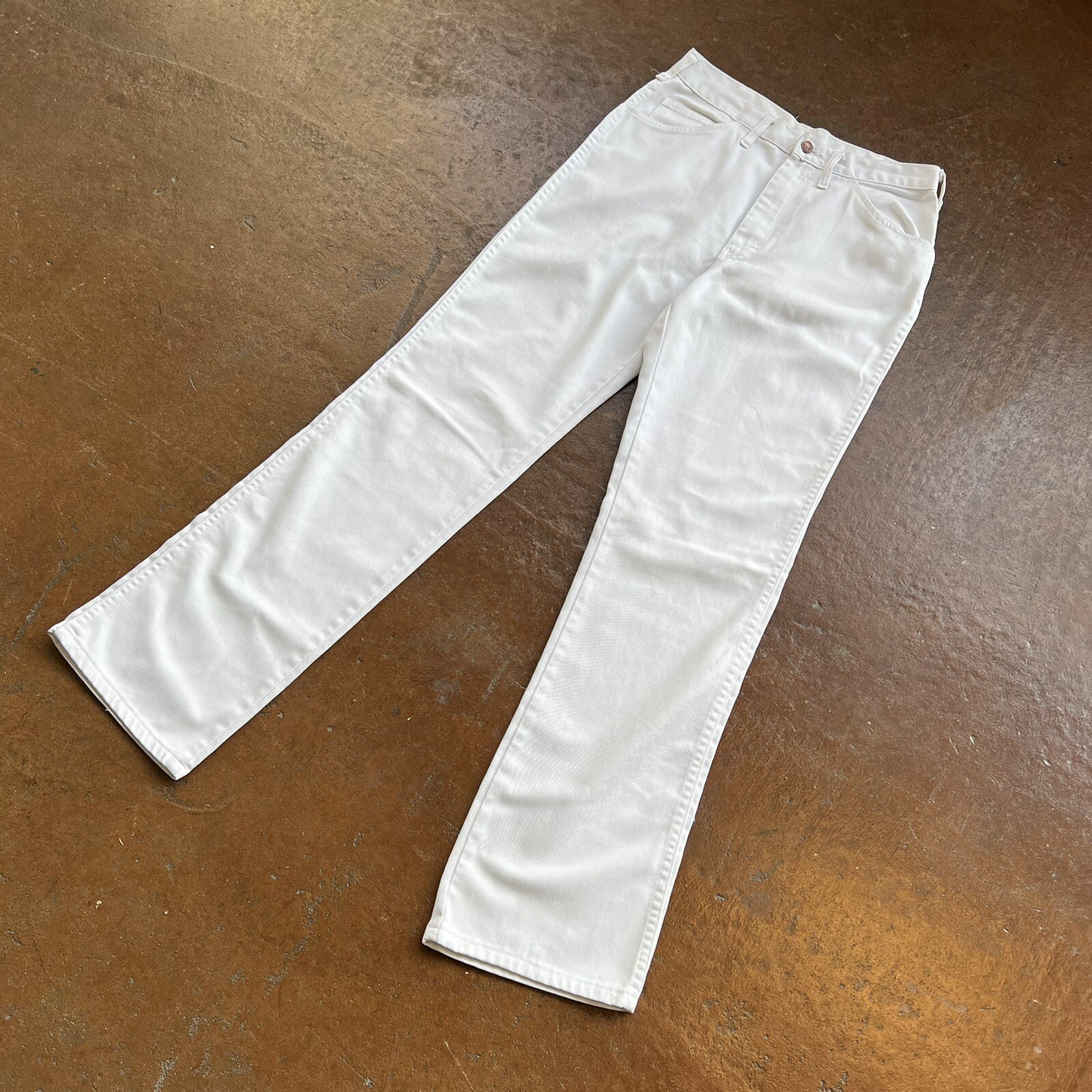 Vintage Made in USA Dickies Pants 30x32 Work Wear 70s Talon Zipper Rare