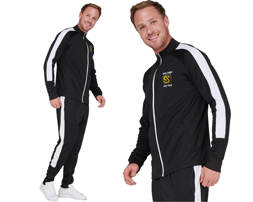 Tuta Logo Personalizzata Disegno Badge Personalizzato - Set Completo Uomo Top e Slip - Foto 2 di 8