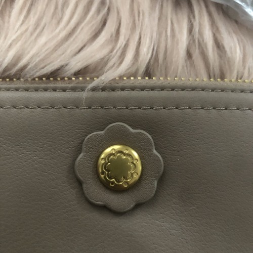 Cath Kidston Nappa Real Leather Demi Bag Crossbody Bag Taupe Detachable Straps - Picture 4 of 19