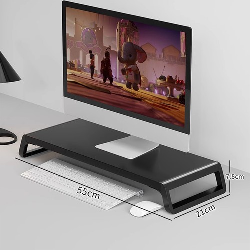 Desktop PC Monitor Stand Bracket Computer Screen Riser Holder USB HUB With RGB/s - Picture 17 of 24