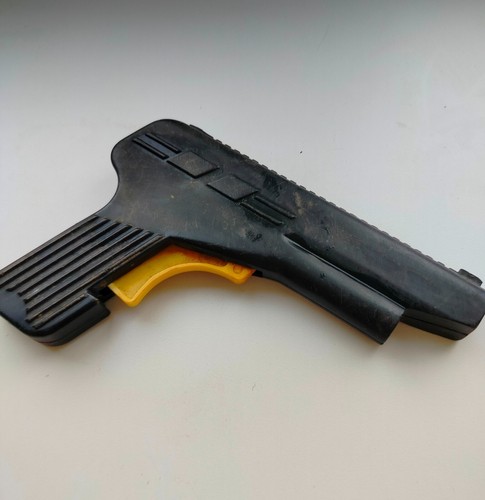 Vintage Toy Two Barrel Pistol Darts Soviet Plastic Kids Gun USSR 1980s Rare - Picture 3 of 10