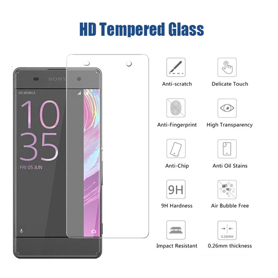 Protector Pantalla Para Sony Xperia 1 V 10 V 10 IV 1ii 5ii 1 IV 1 VI Cristal Templado Foto 2 de 4