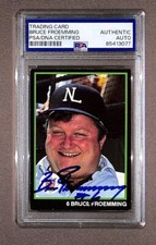 1988 T&M Umpires #11 Bruce Froemming PSA Authentic Auto NL Umpire Legend