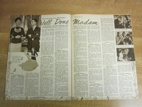 August 1st 1953, PICTUREGOER, Yvonne De Carlo, Bing Crosby, David Niven. - Picture 7 of 9