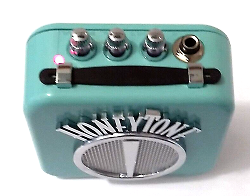 Guitarra Mini Amplificador HONEYTONE Aqua N-10 Danelectro con Caja Original y Manual 2015 - Imagen 7 de 13