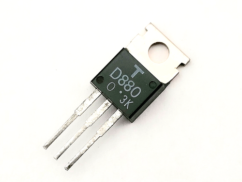 5x 2SD880o Vintage Toshiba Transistor - D880 - 2SD880 O - Made in Japan - NOS