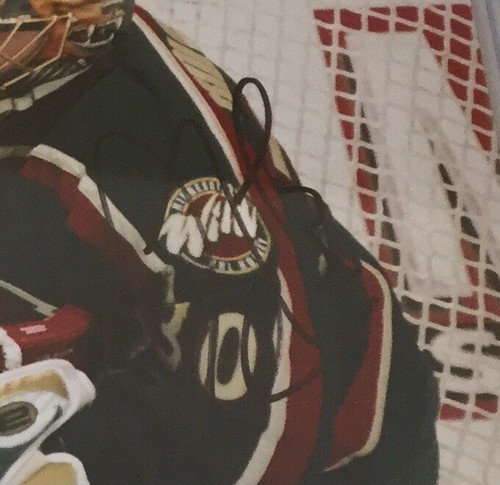 DWAYNE ROLOSON signed Autogramm 8x10 Foto Minnesota Wild Photo Autograph - Bild 2 von 2