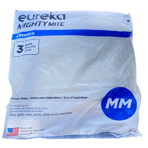 eureka Mighty Mite Classics 3 Bags MM Vacuum Bags - Bundle Pack of 3 LOT OF 6 - Picture 1 of 3