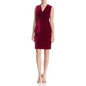 Elie-Tahari-Womens-Roanna-Purple-Velvet-Knee-Length-Party-Dress-2-BHFO-5108