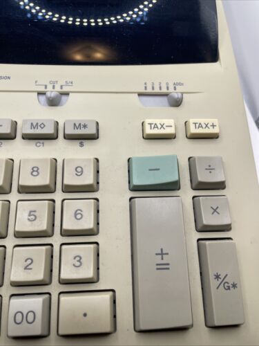 Casio FR-2650 PLUS Tax & Exchange Printing 12 Digit Desktop Calculator - Picture 3 of 5