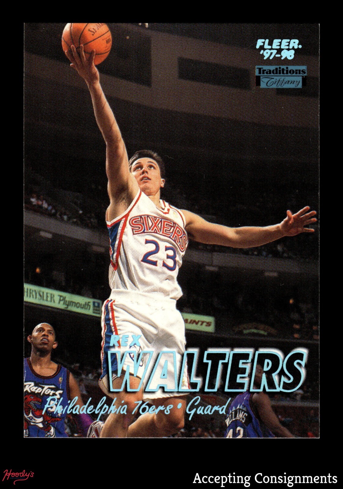 1997-98 Fleer Tiffany Collection #66 Rex Walters 76ERS