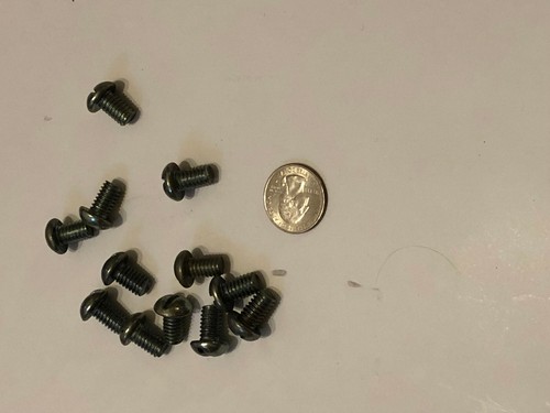 Lot of 300 pcs, slotted machine screws 5/16-18 x 1/2" L - Picture 2 of 3