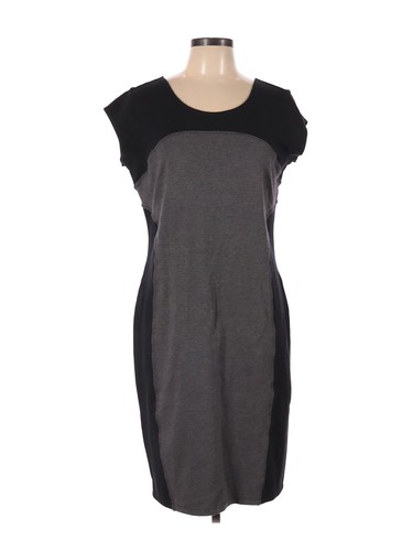 Athleta Women Gray Active Dress L Tall