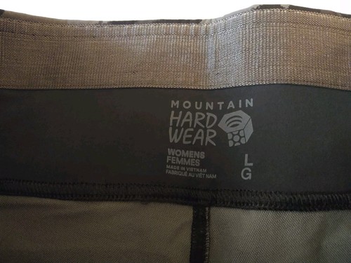 Mountain Hardware Pants Womens Large Gray Camo Dynama II Ankle Active Hiking - Picture 5 of 10