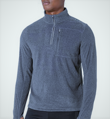 Hi-Tec Thermo Herren Fleece 1/2 Zip Pullover Sweater, blaue Farbe, XL - Bild 1 von 2