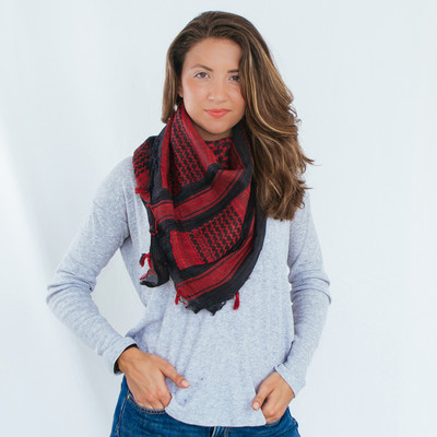 Rebel Tactical Shemagh Tactical Military Scarf 42/"x42/" Normal Weight Red