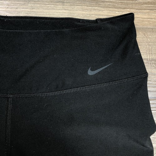 Nike Dri-Fit Womens - S - Legend Leggings Capri 3/4 Running Pants Black - Bild 2 von 9