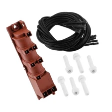 6 Exits Electronic Pulse Igniter Kit Compatible with Jenn-Air Admiral Norge