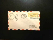 US Postal History #C19 Airmail-Fine 1936 Omaha-FREE SHIPPING 