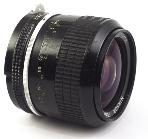 OBIETTIVO NIKON NIKKOR F/2 28 mm EXC+++, OTTICA IN PERFETTE CONDIZIONI DI MANUTENZIONE - Foto 3 di 9