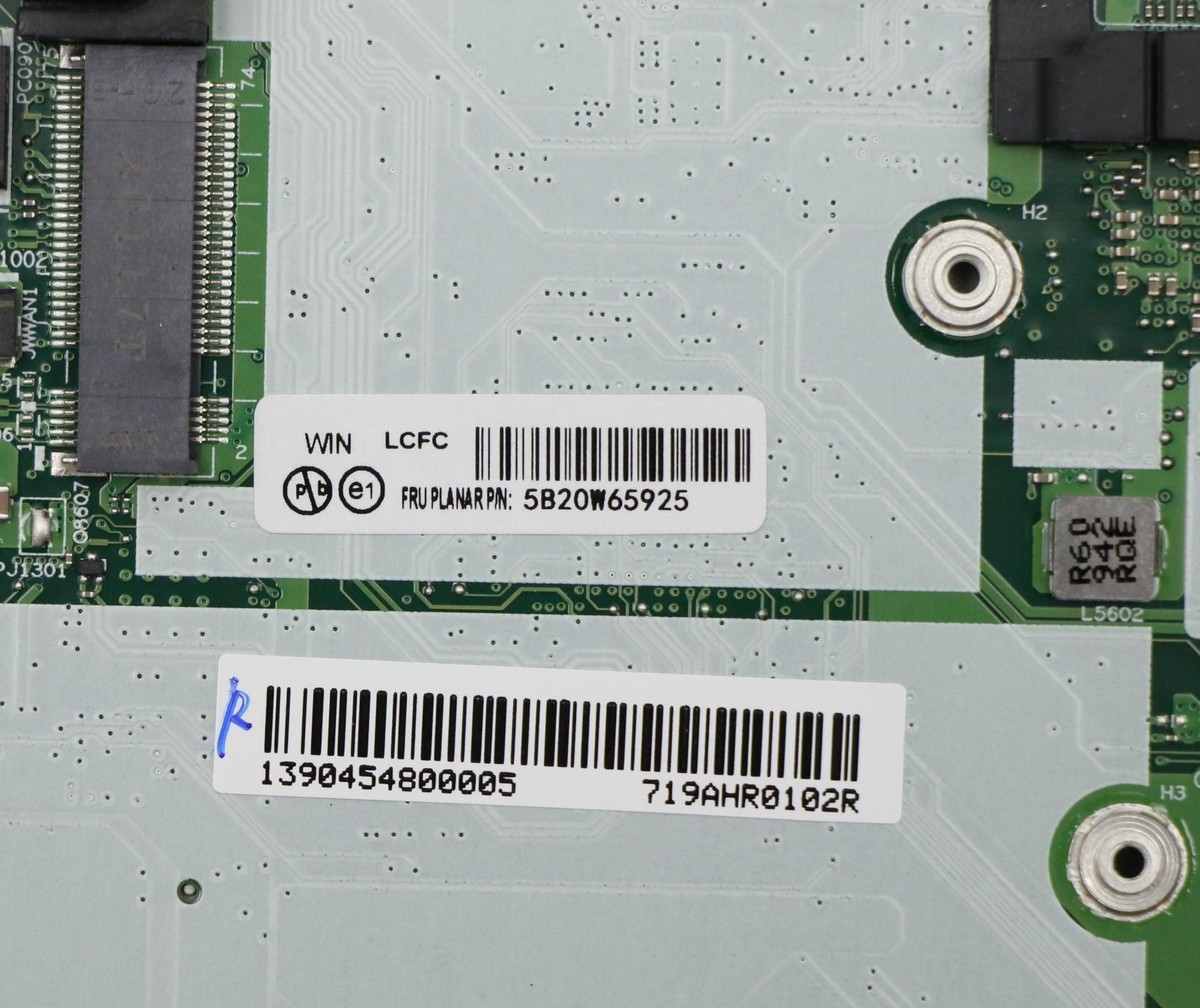 マザーボード ThinkPad 20RY-CT01WW NM-B902 Corei5 10th S67780ba9644e4f3f81a5c9bcf78f7