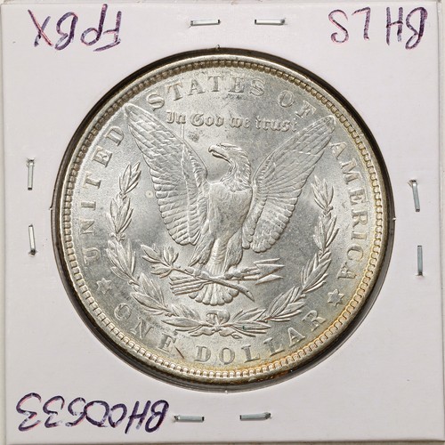 1886 $1 Morgan Silver Dollar in UNC+ Condition #BH00533 - Picture 2 of 2