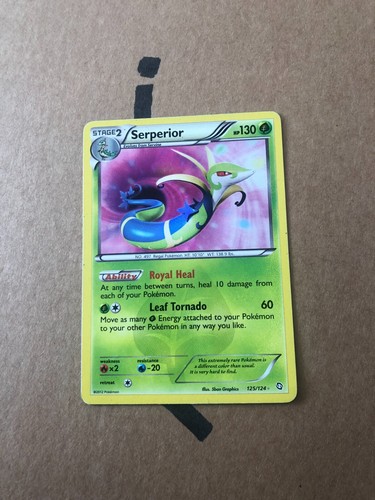 POKEMON DRAGONS EXALTED SERPERIOR #125/124 SECRET RARE HOLO NM - Picture 1 of 6