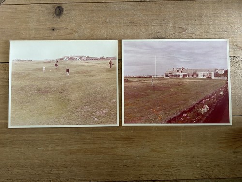 TROONS GOLF Kodak Fotos (2) 70er Jahre Vintage NACHLASSFUND - Bild 1 von 5