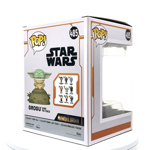 Funko Pop! TV The Mandalorian Grogu Using the Force Vinyl Figure New 485 - Picture 16 of 24